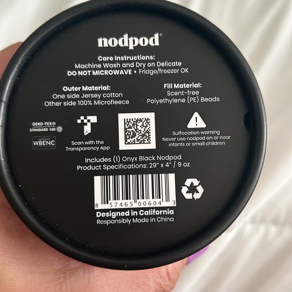 Nodpod weighted blanket for your eyes - Picture 2 of 5